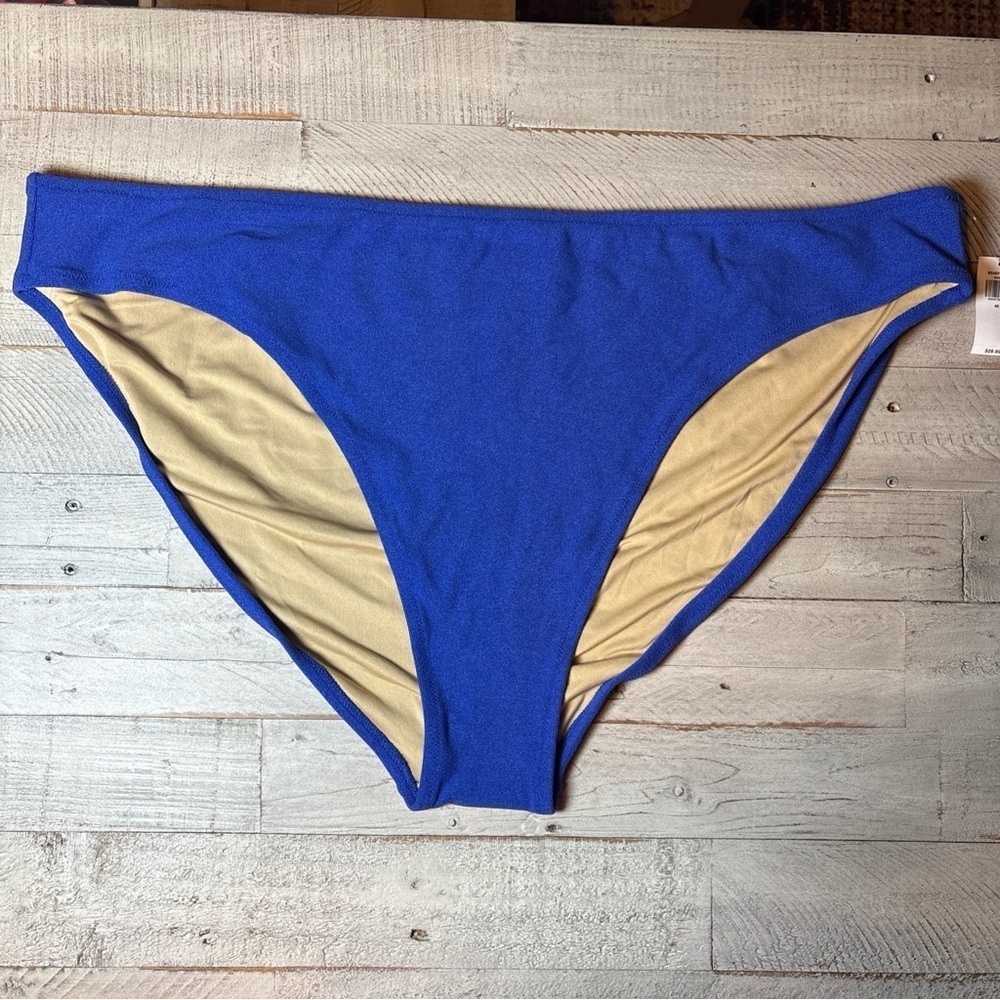 Old Navy Blue Size 4xl Classic Terry fabric Bikini Swim Bottom
